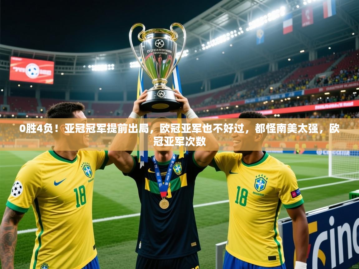 2025乐鱼体育中国官方入口0胜4负!亚冠冠军提前出局,欧冠亚军也不好过,都怪南美太强,欧冠亚军次数 第3张